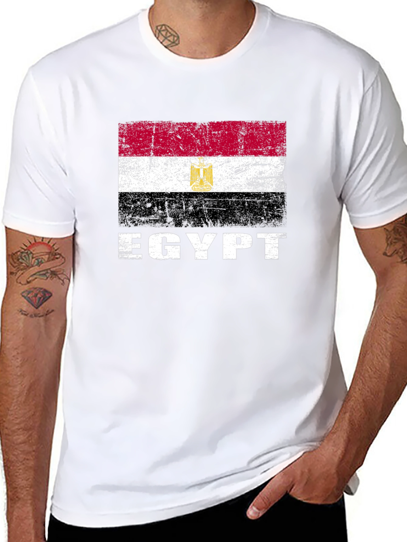 Egypt Flag T-Shirt: Patriotic Egyptian Pride Tee