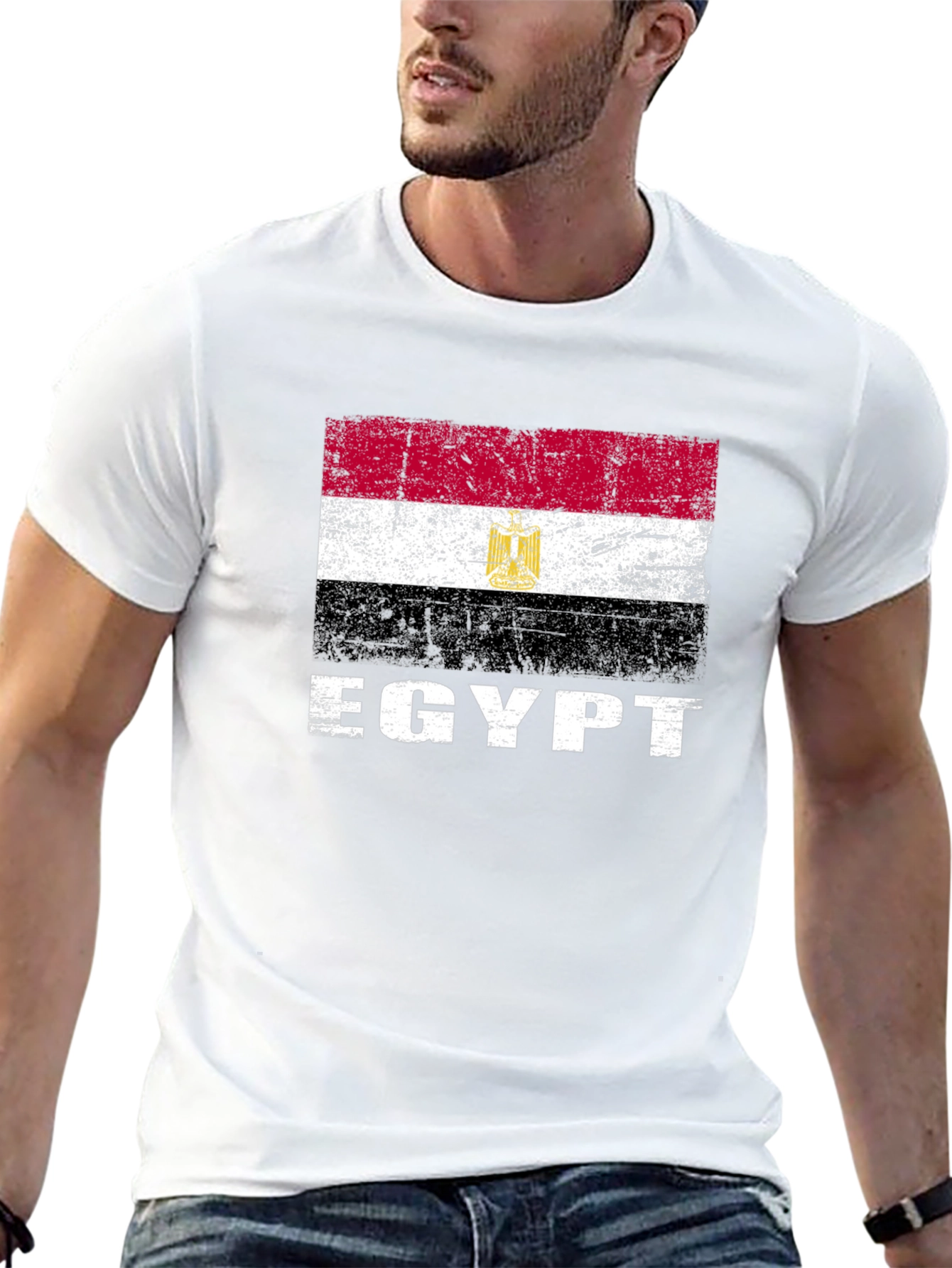 Egypt Flag T-Shirt: Patriotic Egyptian Pride Tee