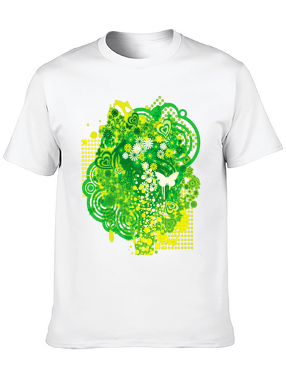Nature Graphic Tee - Black T-Shirt