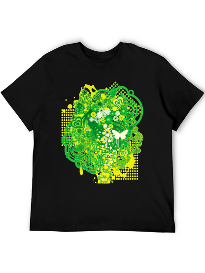 Nature Graphic Tee - Black T-Shirt