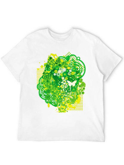 Nature Graphic Tee - Black T-Shirt