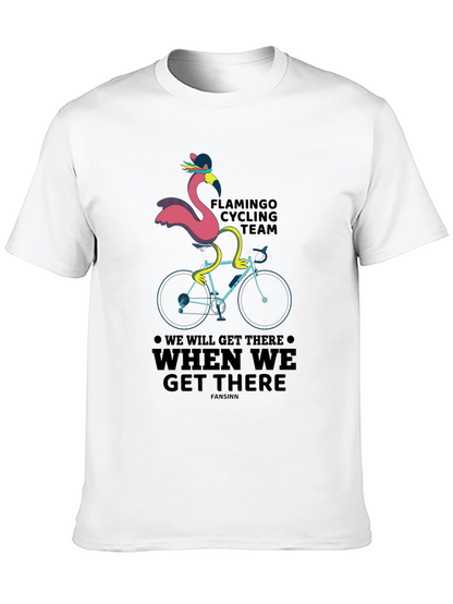 Flamingo Cycling Team T-Shirt - We Will Get There