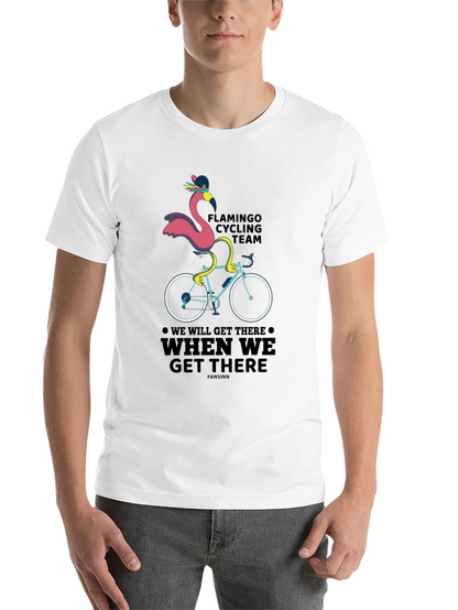 Flamingo Cycling Team T-Shirt - We Will Get There
