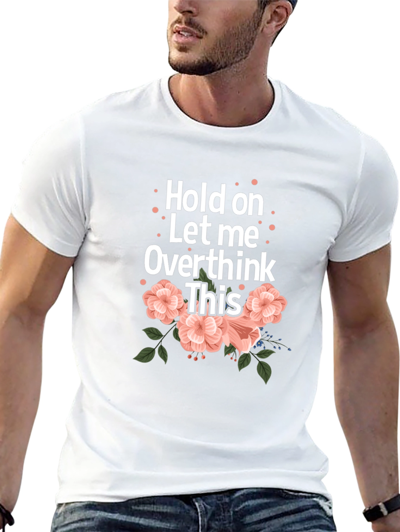 Hold On Let Me Overthink This Black T-Shirt