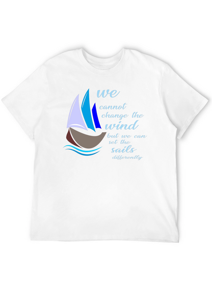 Sailing Quote T-Shirt - Change the Sails!