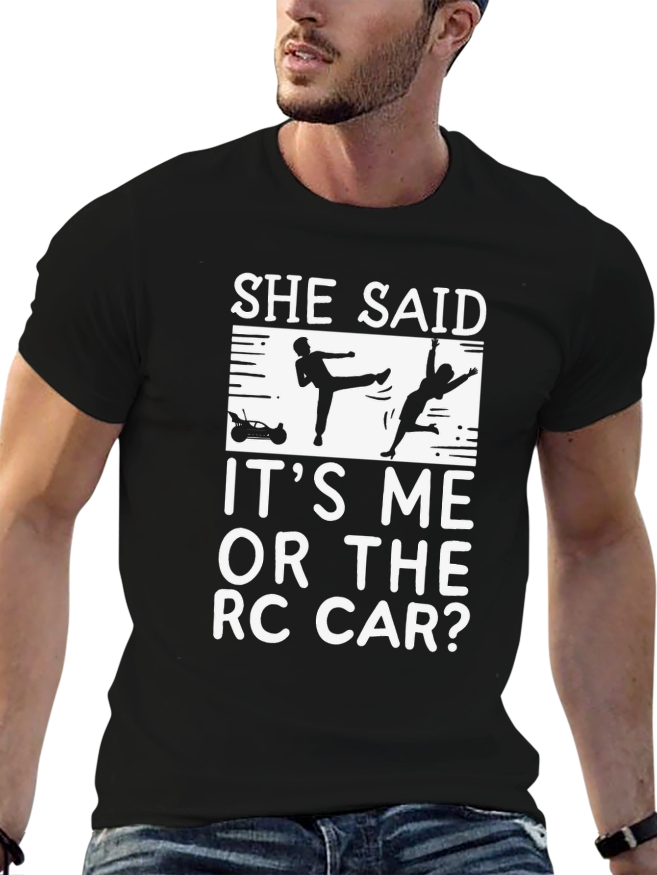 She Said RC Car T-Shirt