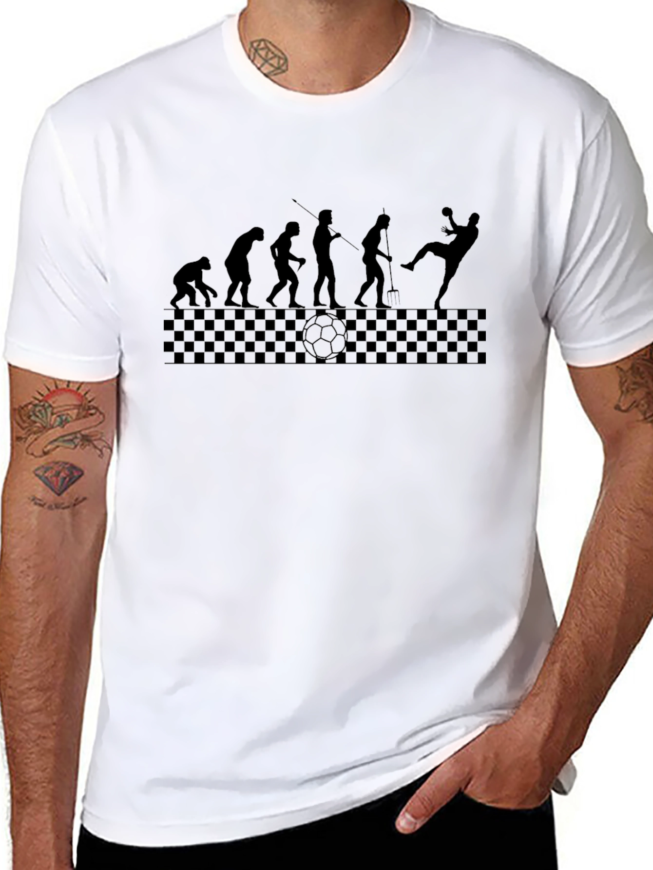 Soccer Evolution Graphic Tee