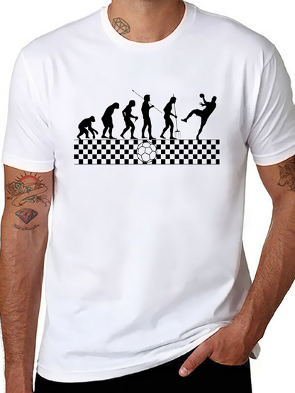 Soccer Evolution Graphic Tee