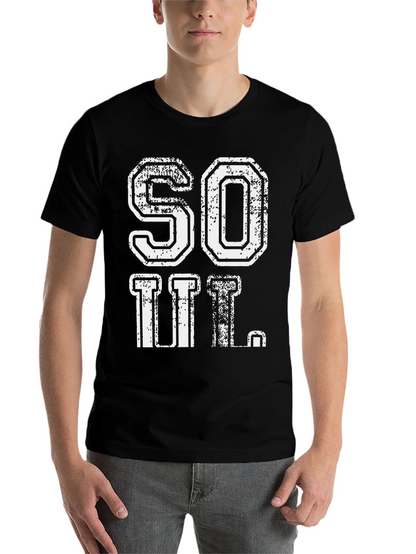 SOUL T-Shirt - Distressed Graphic Tee