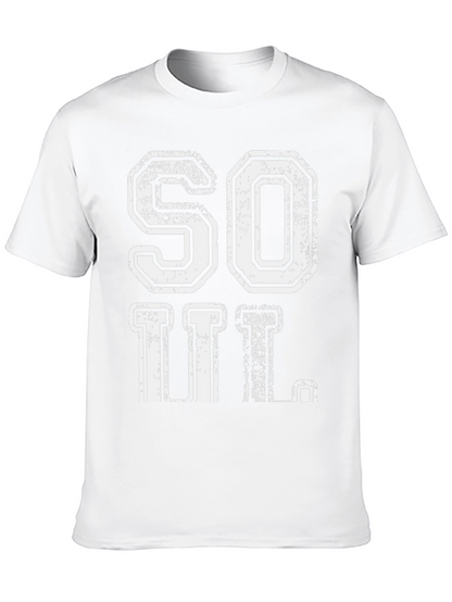 SOUL T-Shirt - Distressed Graphic Tee