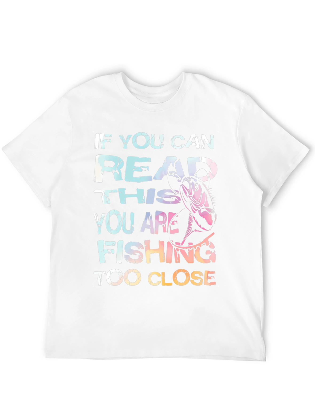 Fishing Too Close Graphic Tee