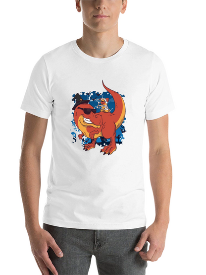 Dino & Mummy Dog Halloween Tee