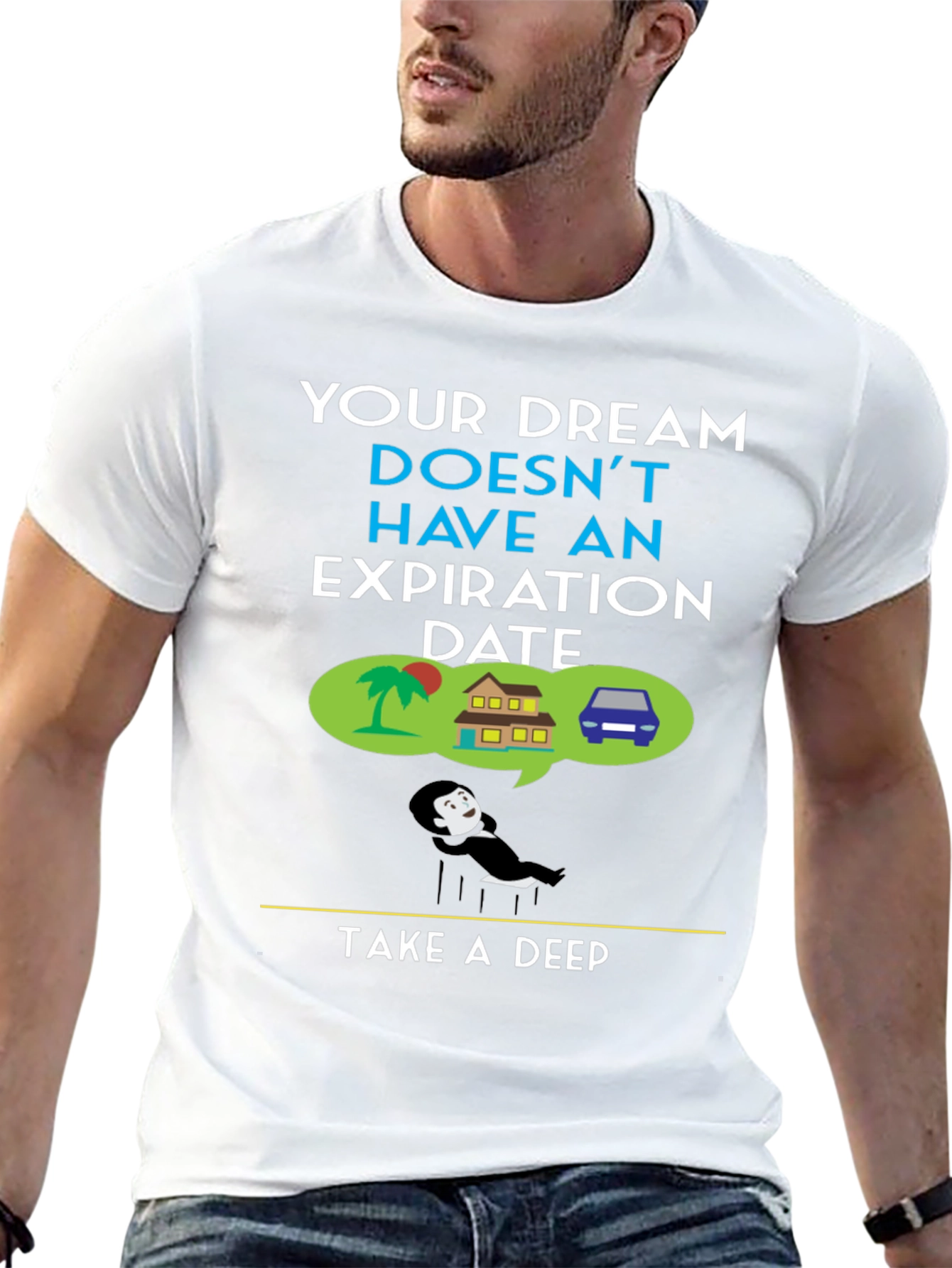 Dream Big T-Shirt - Inspirational Graphic Tee