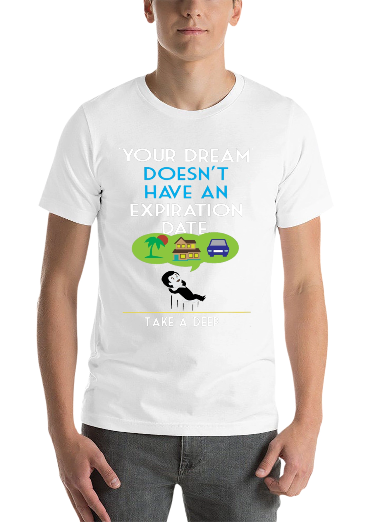 Dream Big T-Shirt - Inspirational Graphic Tee