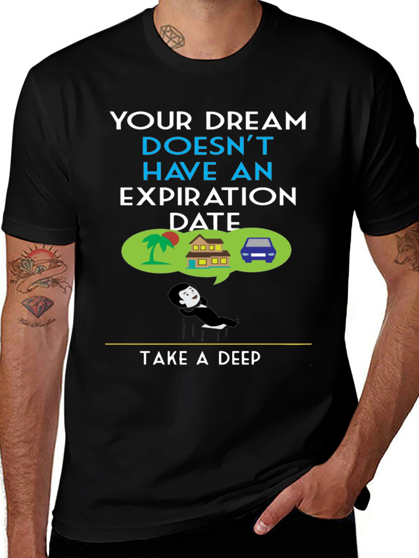 Dream Big T-Shirt - Inspirational Graphic Tee