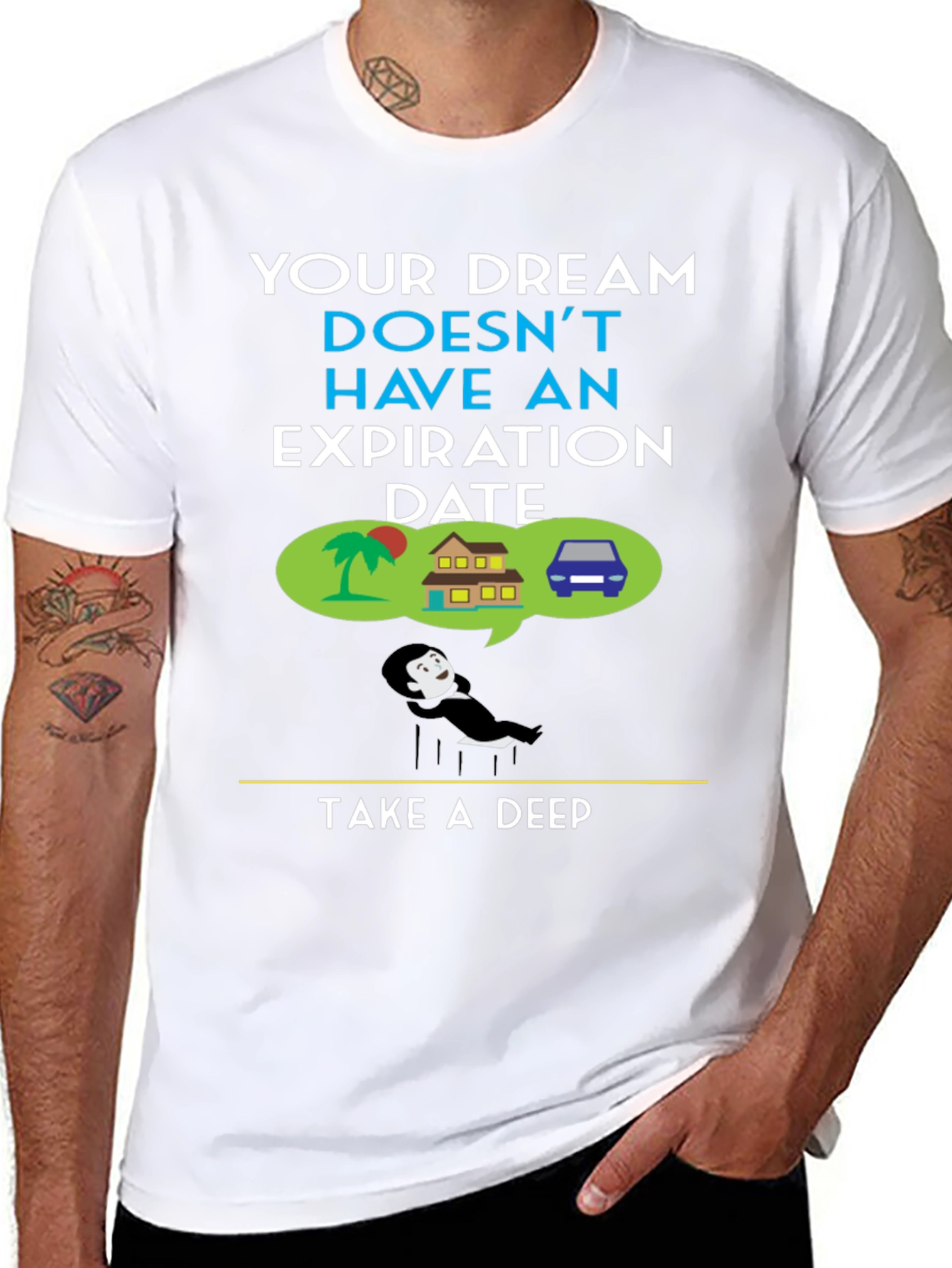 Dream Big T-Shirt - Inspirational Graphic Tee