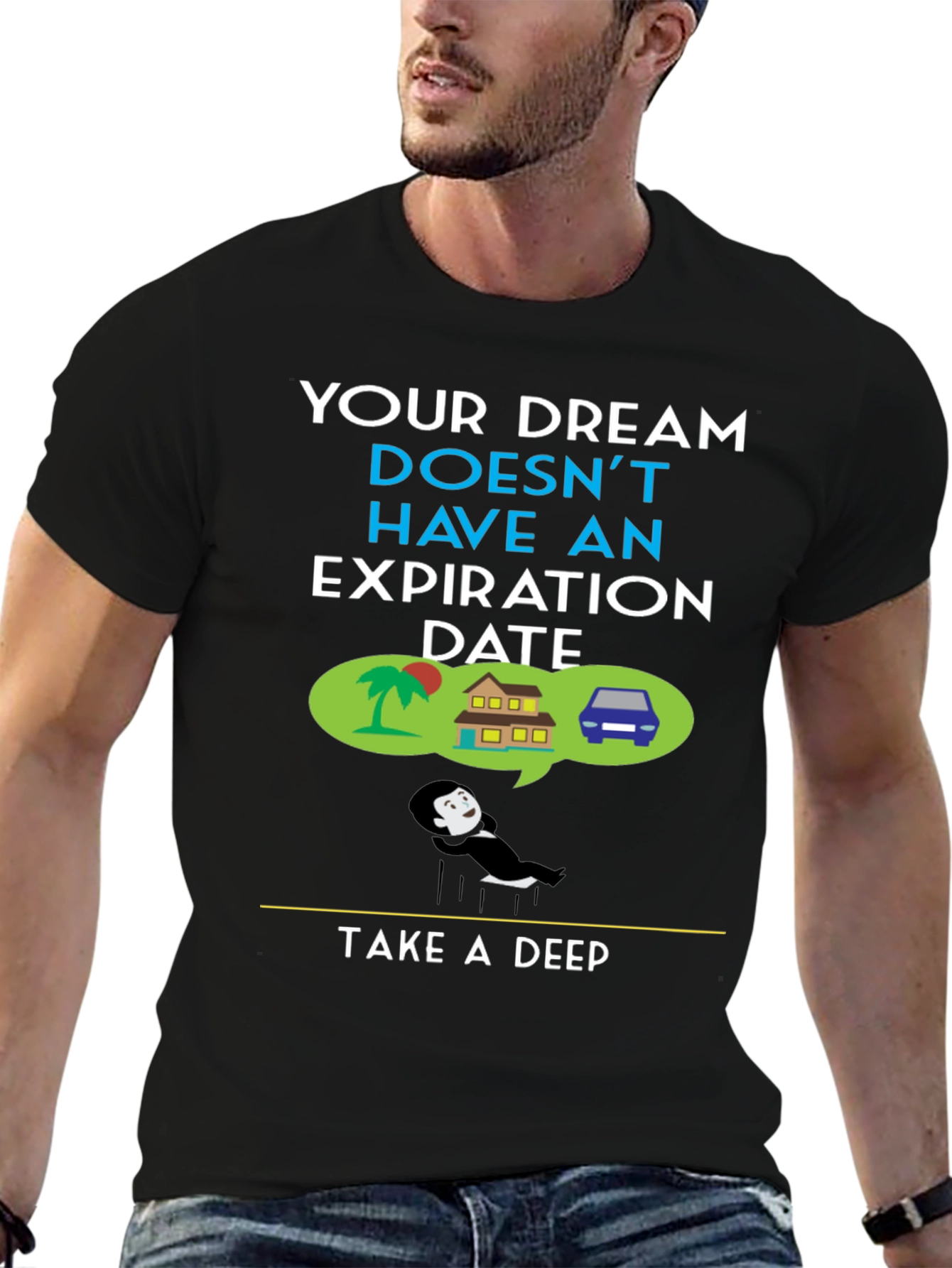 Dream Big T-Shirt - Inspirational Graphic Tee