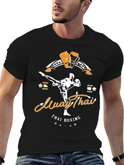 Muay Thai Boxing Graphic T-Shirt