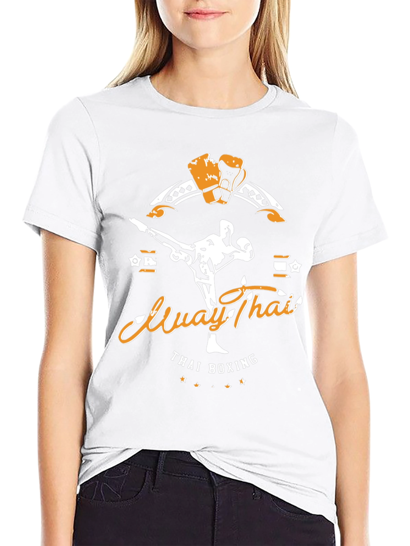 Muay Thai Boxing Graphic T-Shirt