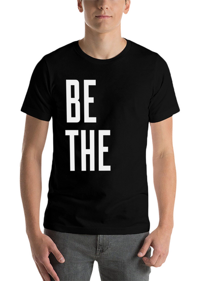 Be The Inspiration Black Graphic Tee