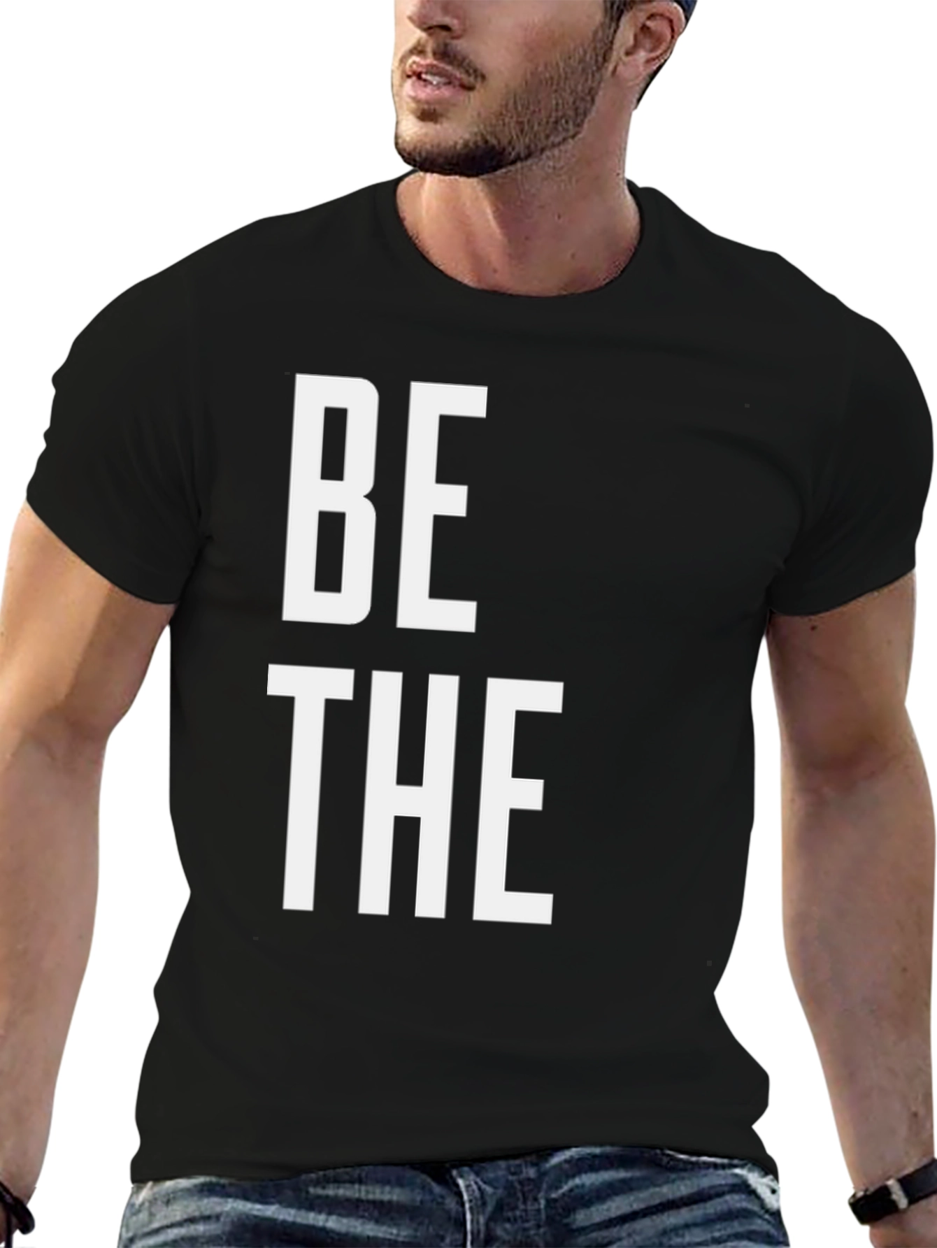 Be The Inspiration Black Graphic Tee