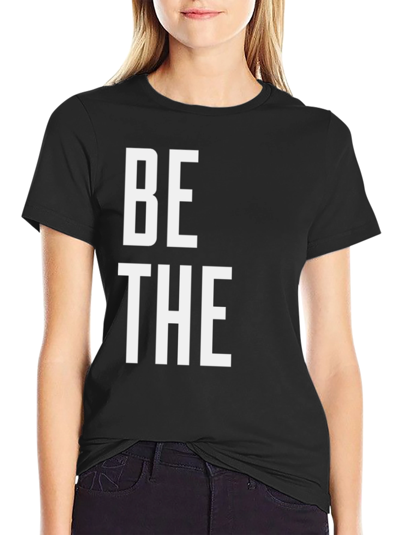 Be The Inspiration Black Graphic Tee