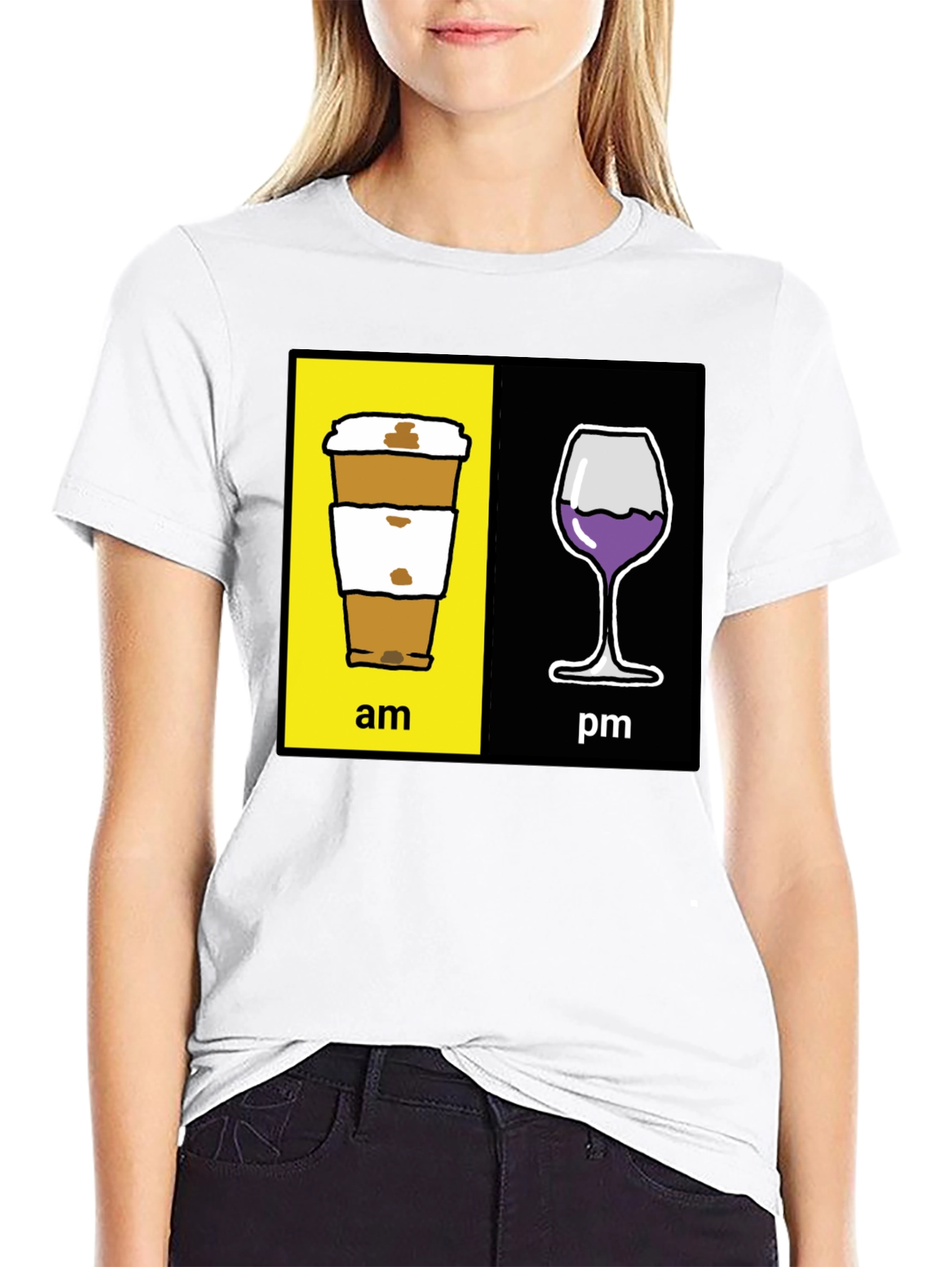 Am/Pm Graphic Tee