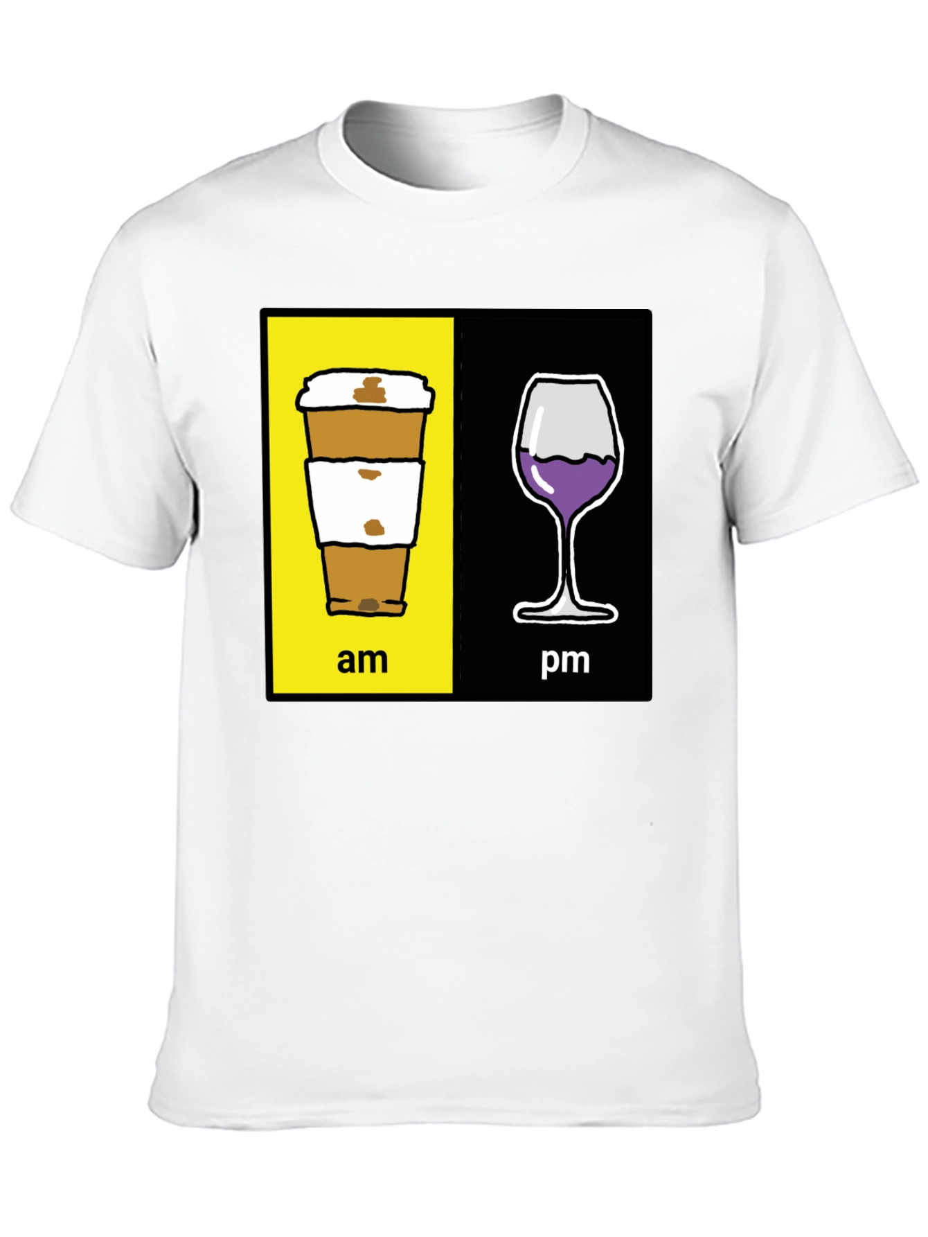 Am/Pm Graphic Tee