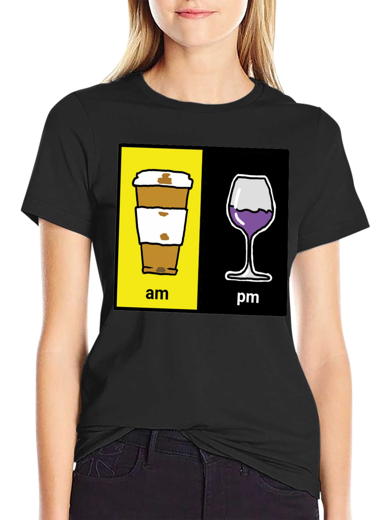 Am/Pm Graphic Tee