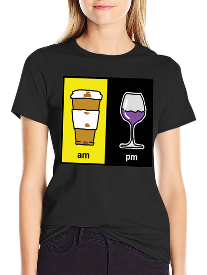 Am/Pm Graphic Tee