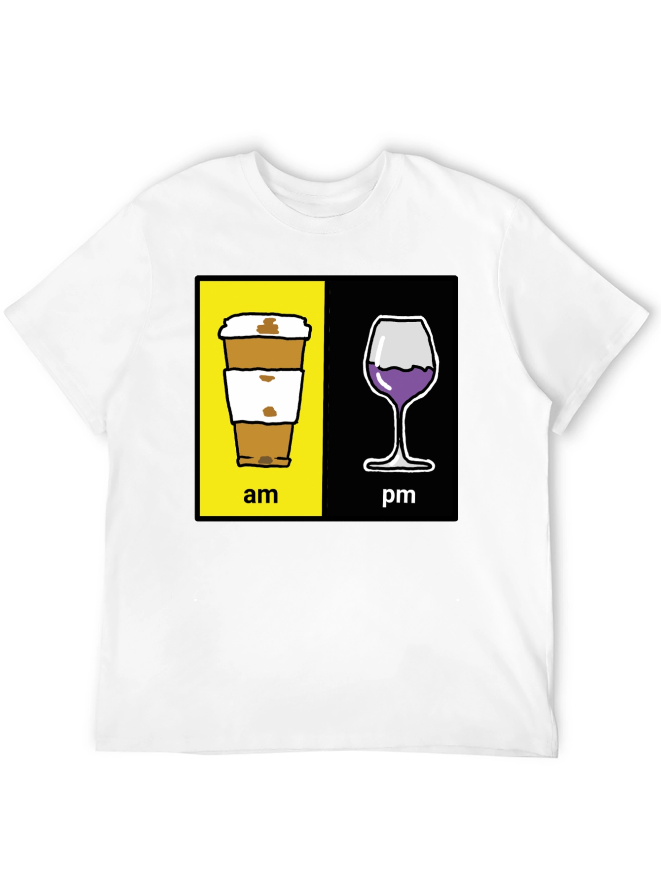Am/Pm Graphic Tee