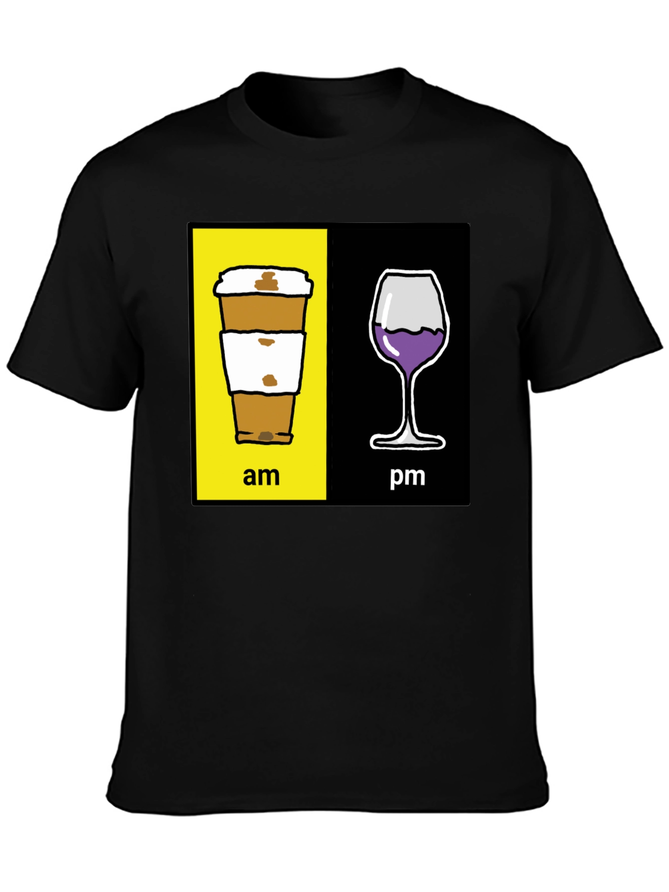 Am/Pm Graphic Tee