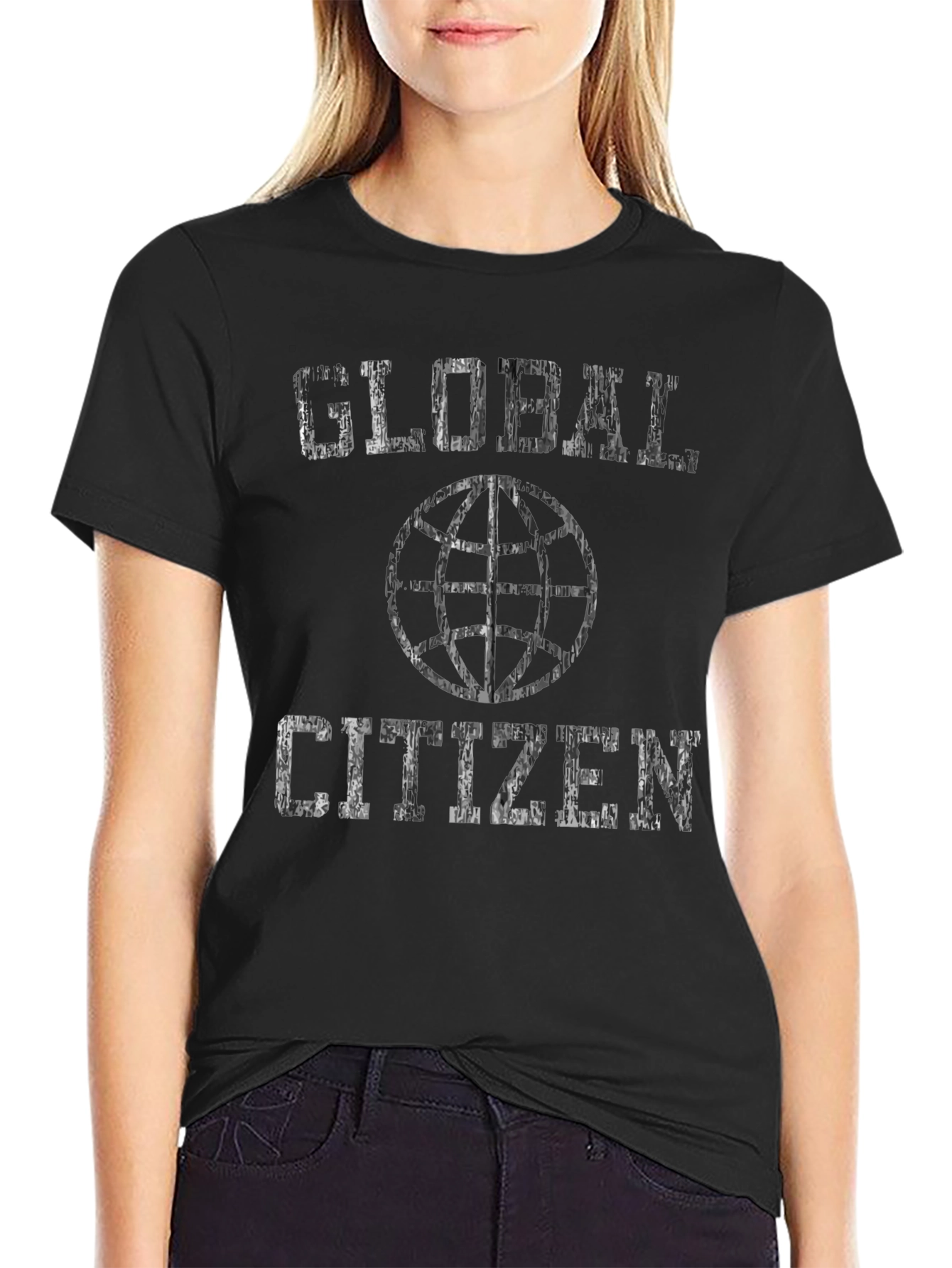 Global Citizen Graphic Print T-Shirt