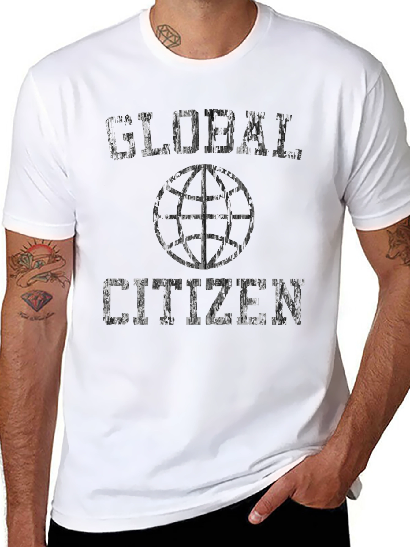 Global Citizen Graphic Print T-Shirt