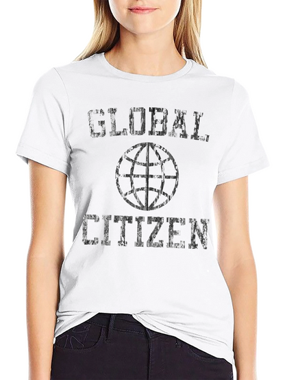 Global Citizen Graphic Print T-Shirt