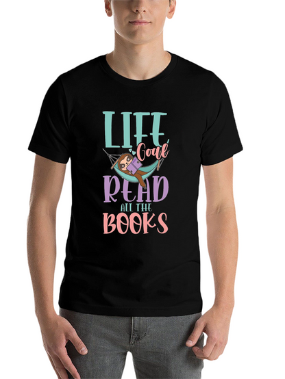 Life Goal Read All The Books Sloth T-Shirt