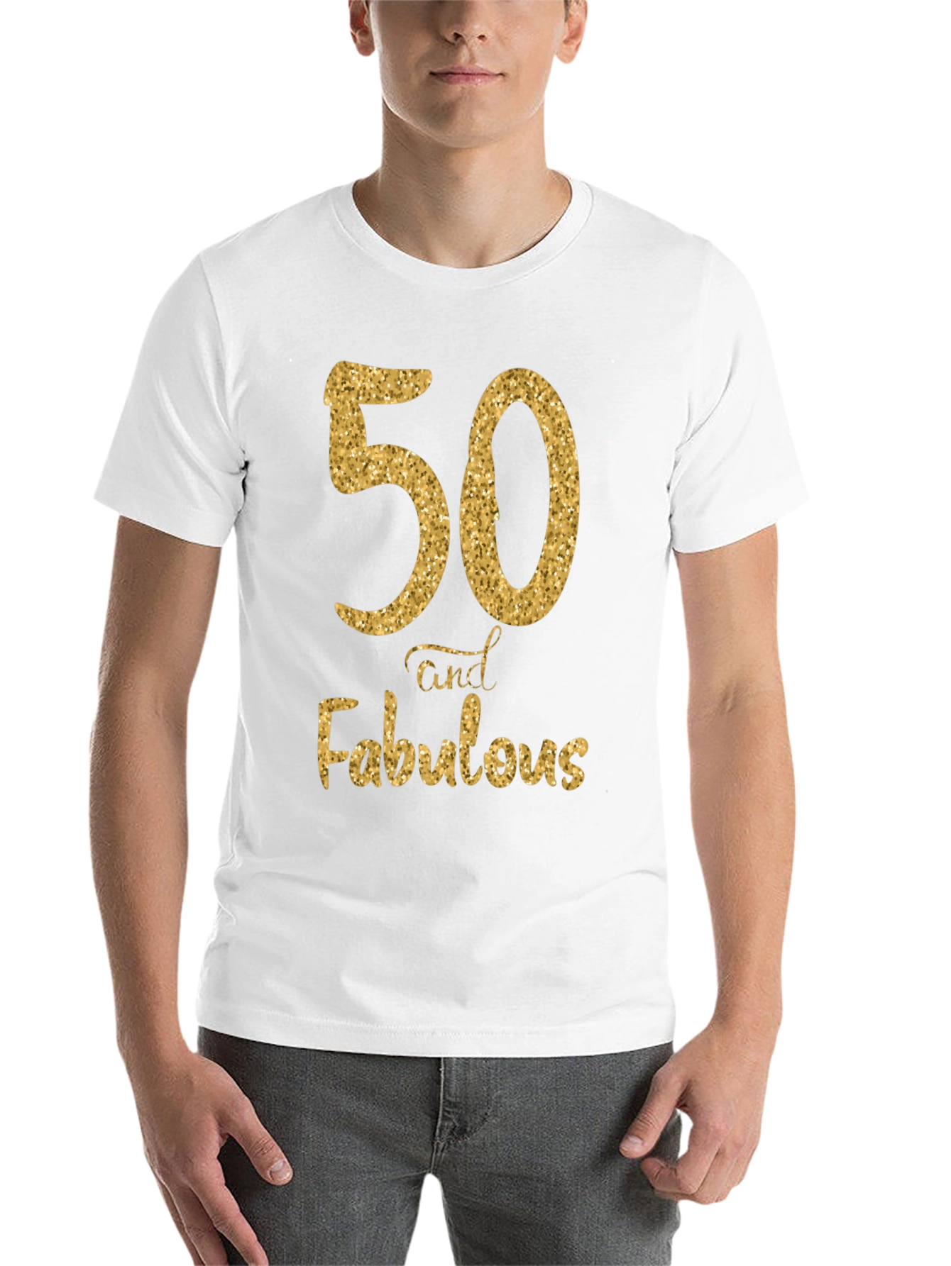 50 and Fabulous Birthday T-Shirt