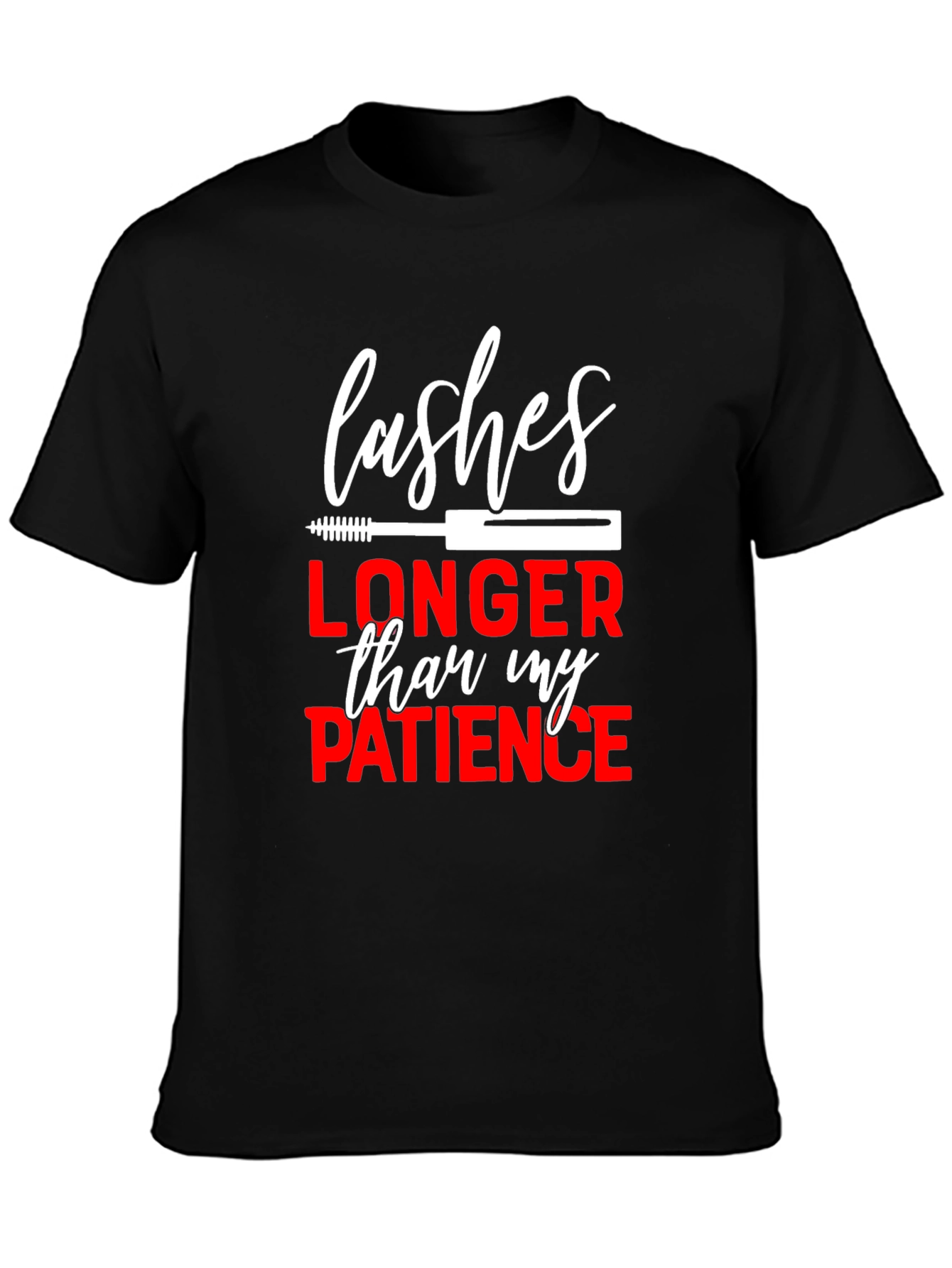 Lashes Longer Than My Patience Graphic Tee