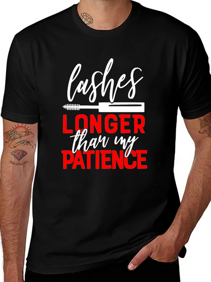 Lashes Longer Than My Patience Graphic Tee