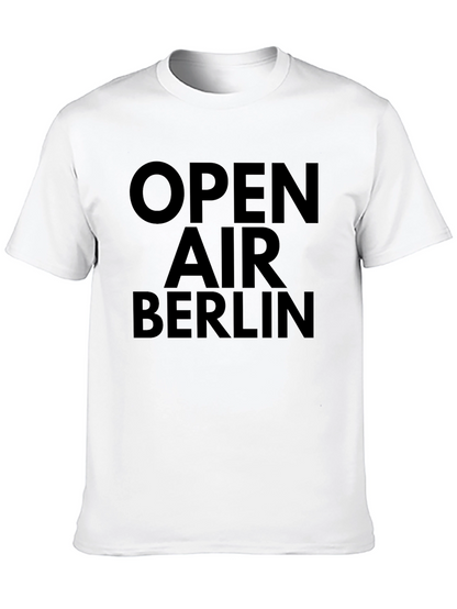 Open Air Berlin Graphic Tee - Stylish Mens T-Shirt