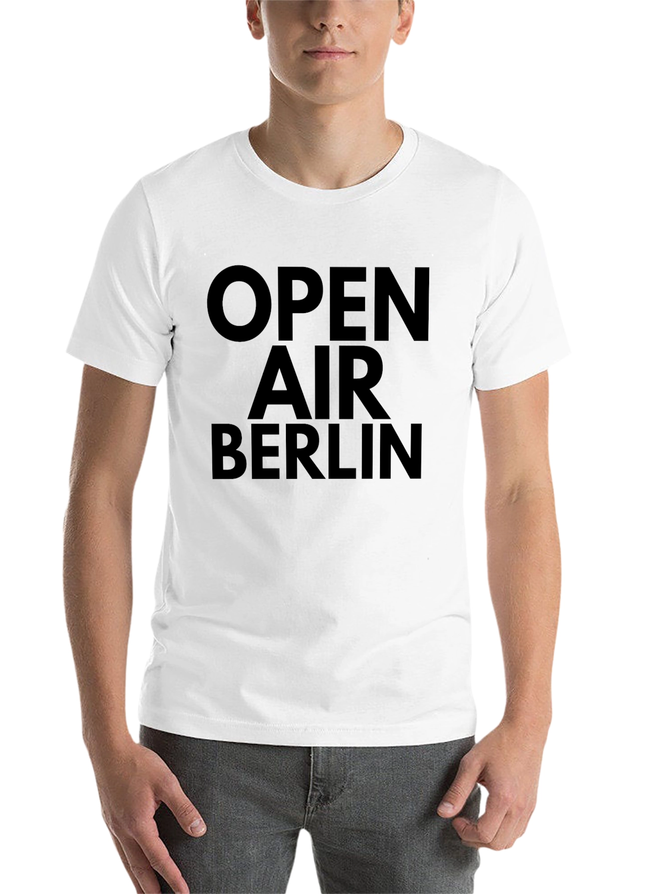 Open Air Berlin Graphic Tee - Stylish Mens T-Shirt