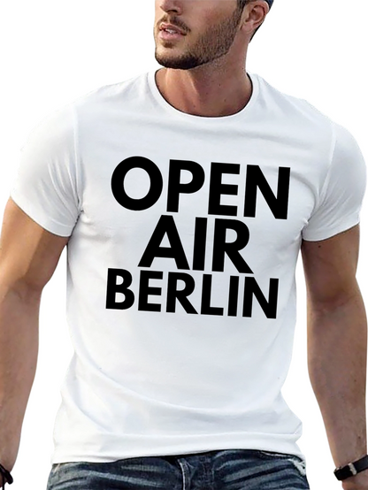 Open Air Berlin Graphic Tee - Stylish Mens T-Shirt