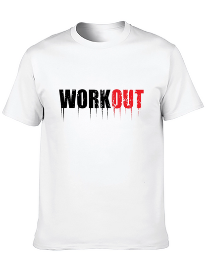 Workout Graphic Print T-Shirt