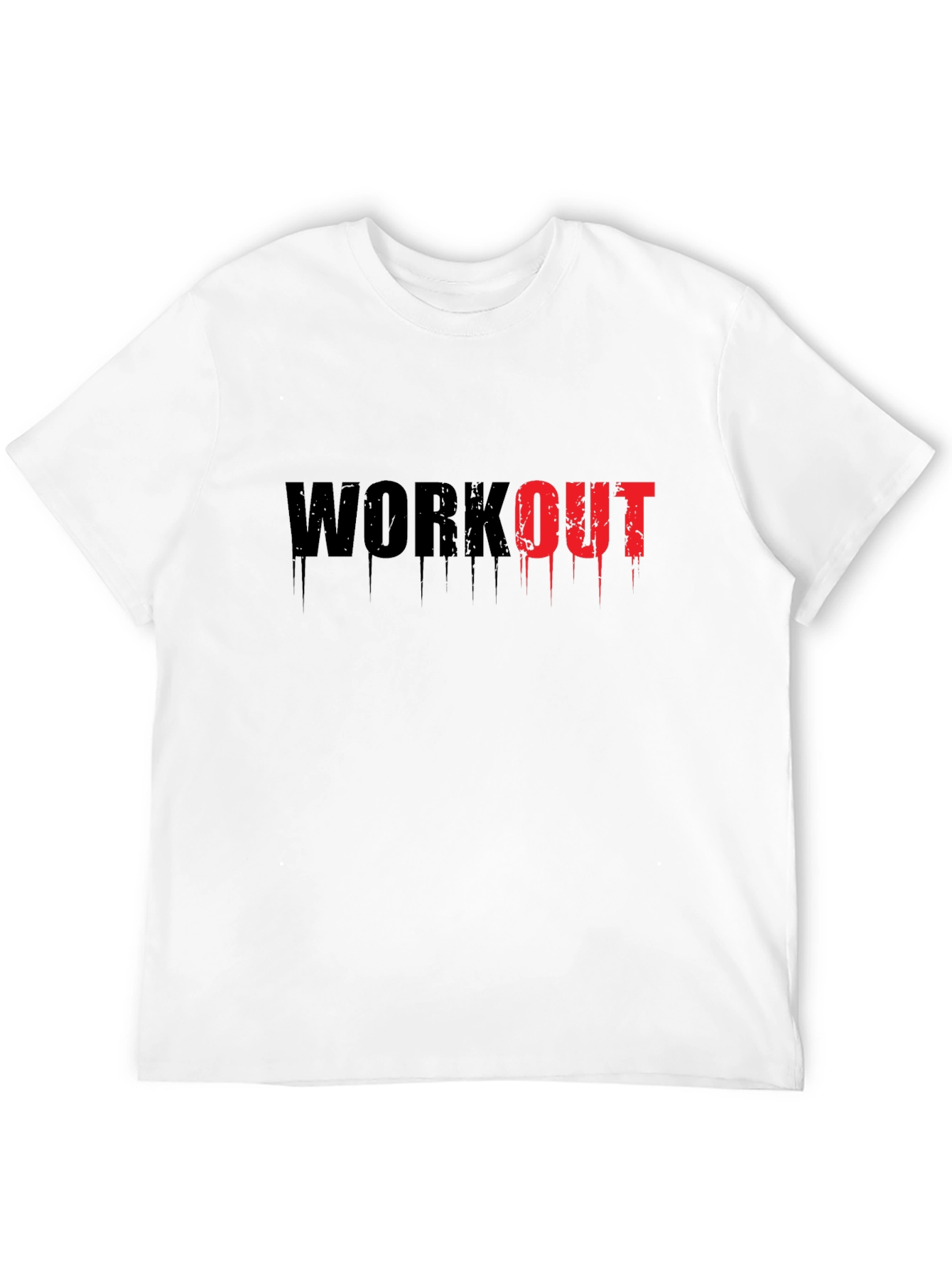 Workout Graphic Print T-Shirt