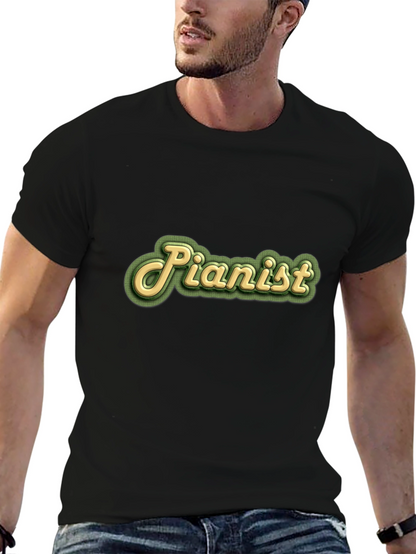Pianist Graphic Tee - Stylish & Comfortable