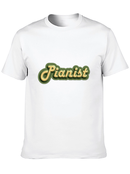 Pianist Graphic Tee - Stylish & Comfortable