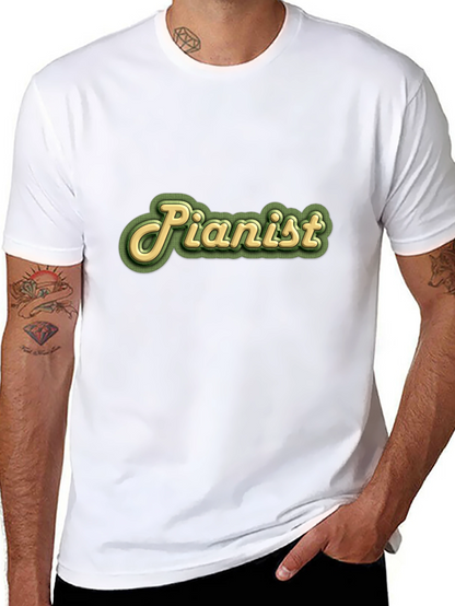 Pianist Graphic Tee - Stylish & Comfortable