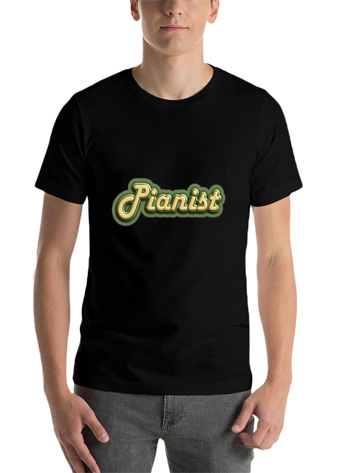 Pianist Graphic Tee - Stylish & Comfortable