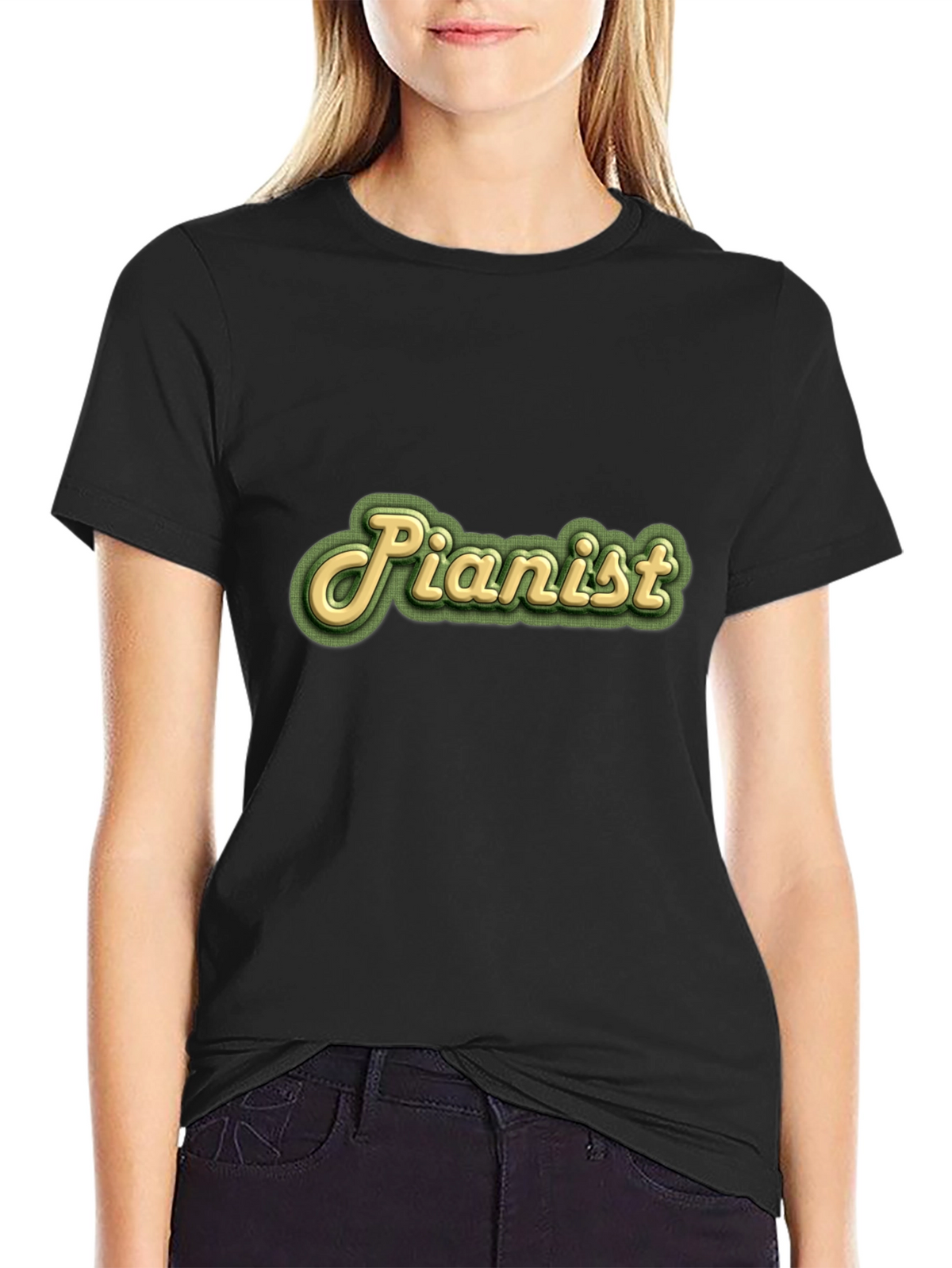 Pianist Graphic Tee - Stylish & Comfortable