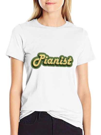 Pianist Graphic Tee - Stylish & Comfortable